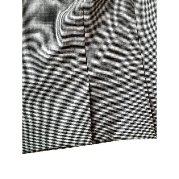 Akris Punto Black & White Micro Houndstooth Pencil Skirt, US Size 8 - Picture 4 of 12